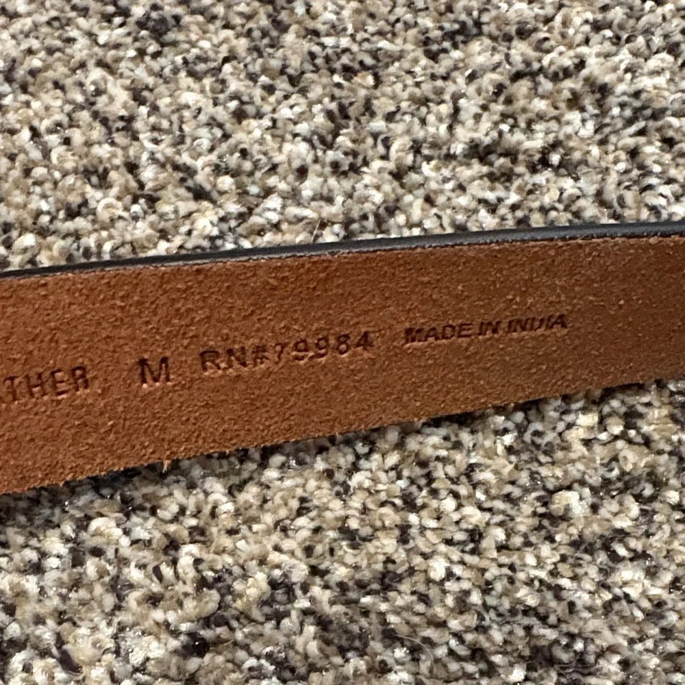 Chico's Tan and Black Polka Dot Belt